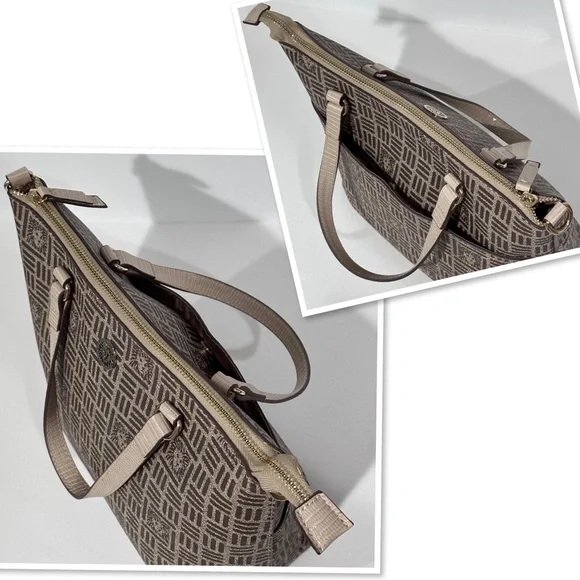 Anne Klein Lion Logo Crossbody Tote Bag - Picture 16 of 16